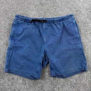 Gramicci Shorts Mens 2XL Blue Vintage G Series Utility Belted Outdoor Canvas